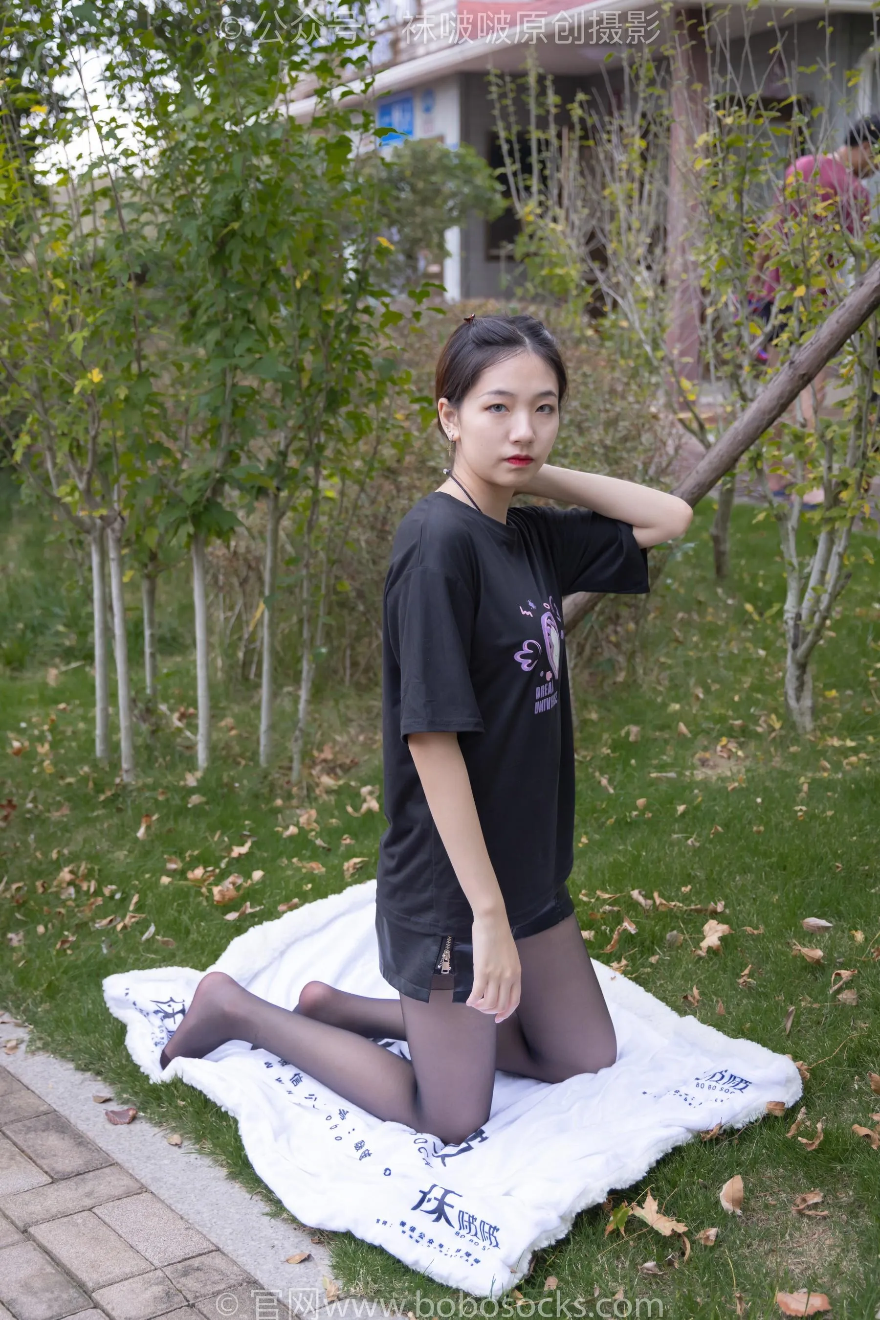 [BoBoSocks袜啵啵]NO.221 小甜豆-马丁靴、黑丝[23] [50P]插图7